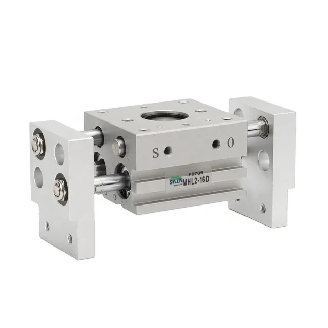 Двойной поршень SMC типа MHL2 10D 16D 20D 25D 32D 40D Двойное действие широкое открытие