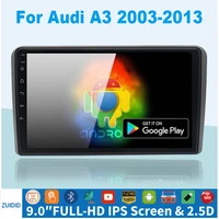 for audi a3 8p s3 2003 2012 rs3 sportback 2din android 10 car multimedia dvd player gps navigation radio stereo audio bluetooth