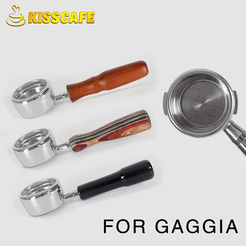 Портативный фильтр для кофе без дна 58 мм Gaggia классический Сменный корзина