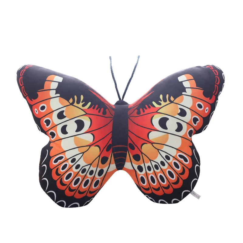 

Nice Colorful Butterfly Plush Pillow Stuffed Lifelike Butterfly Throw Pillow Cushion Home Sofa Decoration Cushion