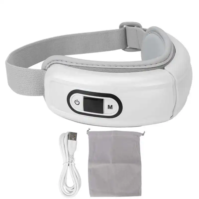 

Smart Eye Massager Intelligent Eye Therapy Massager Hot Compress Far Infrared Heating with USB Cable for Home