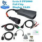PP2000 полный чип Lexia3 Diagbox V9.68 FW 921815C для CitroenPeugeot диагностический сканер автомобильные механические инструменты диагностический тестер