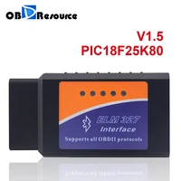 obd2 elm327 v1 5 bluetooth adapter with pic18f25k80 auto diagnostic tool elm 327 obdii car code reader obd 2 automotive scanner