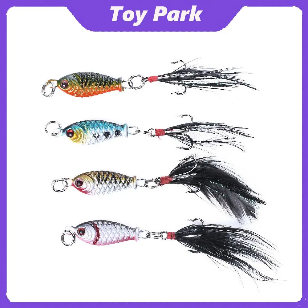 

Fishing Bait Fishing Lures Remote Cast With Feather Sharp Hook Hard Luya Fake Bait Fishing Accessories Artificial Bait Luya Bait