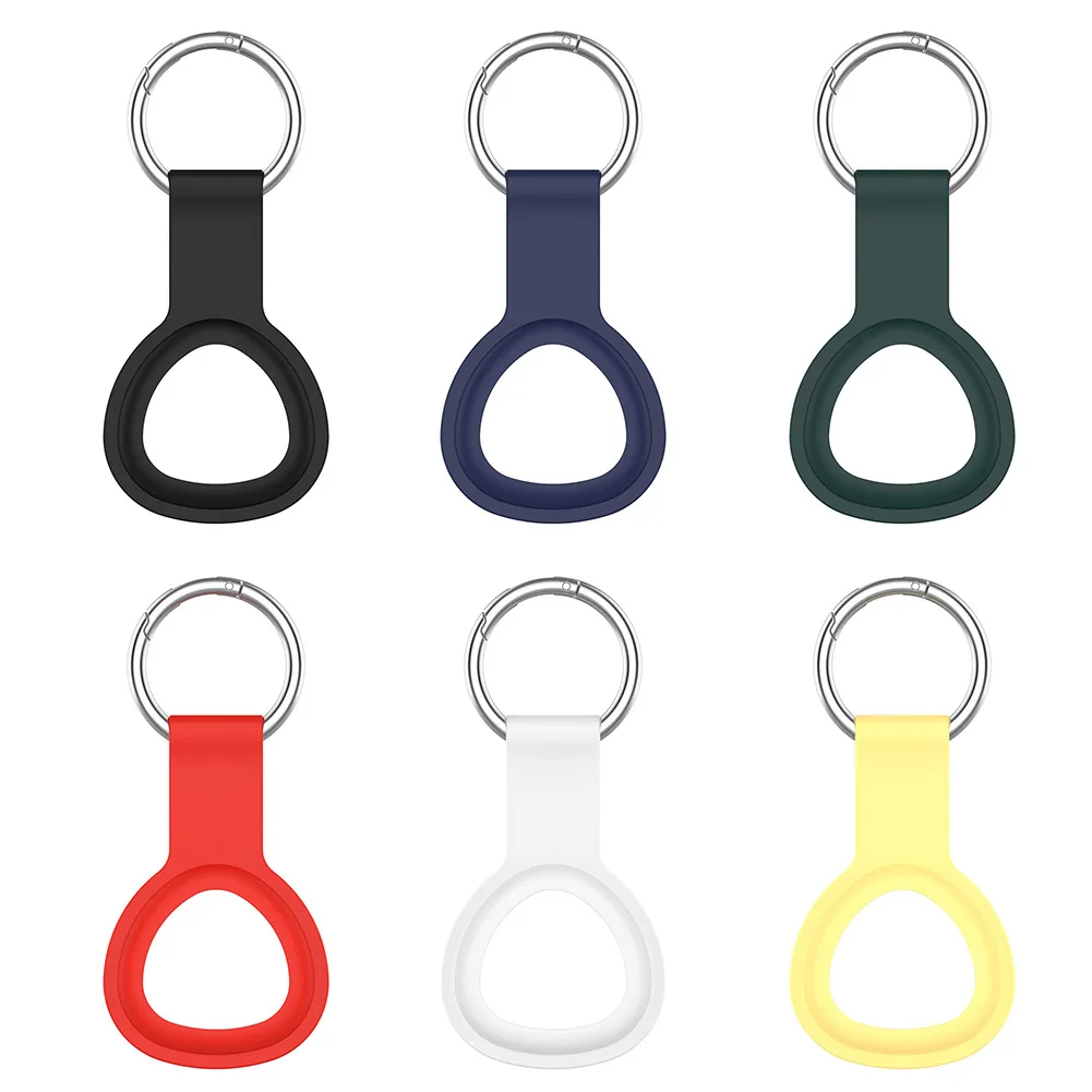 

Silicone Tracker Locator Case Anti-scratch Key Ring Holder Scratch-proof Tracker Sleeve Tracker Accessories for Huawei Tag