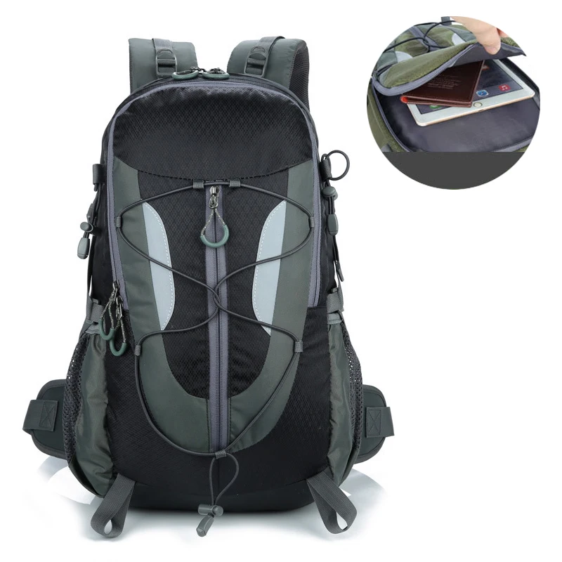 

30L новая сумка на плечо для альпинизма на открытом воздухе, вместительный водонепроницаемый Легкий Многофункциональный походный рюкзак