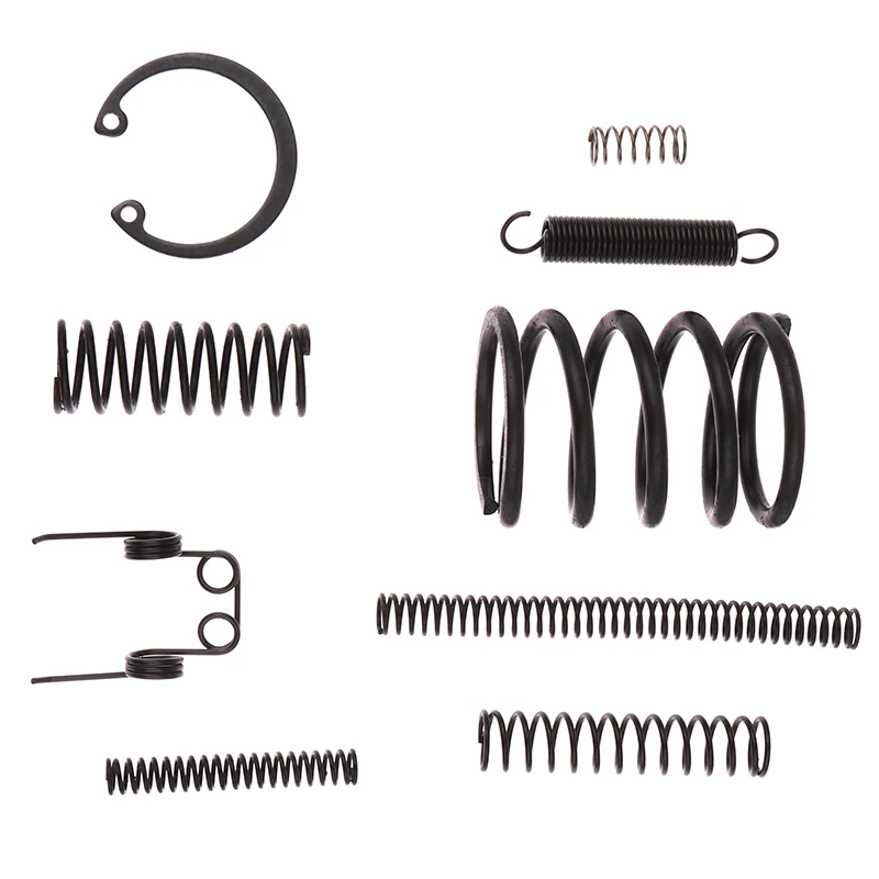 9Pcs Pallet Air Coil Nailer Accessory Springs Set Spare Parts For CN55 Pneumatic Coil Nailer Pallet Nailing Machine