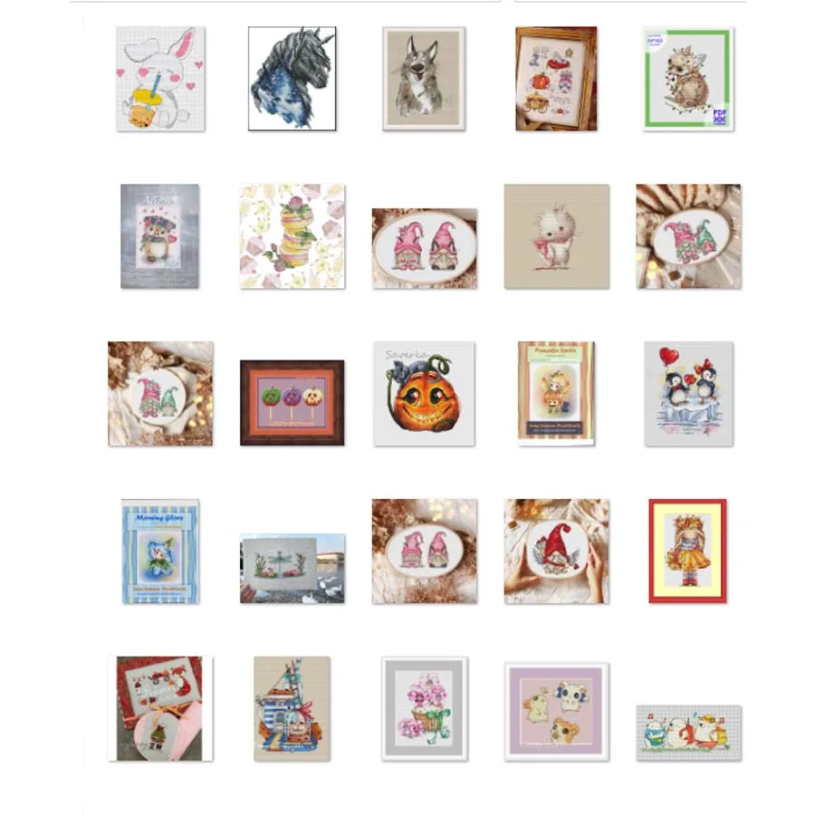 

14CT cotton aida / 14ct Plastic refrigerator magnet Counted Cross Stitch Kit Cross stitch cross stitch Three Little Bears