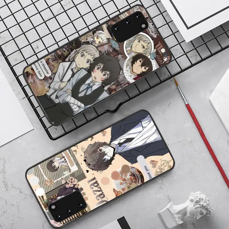 

Japan Anime Bungou Stray Dogs Dazai Osamu Phone Case for Samsung S20 lite S21 S10 S9 plus for Redmi Note8 9pro for Huawei Y6