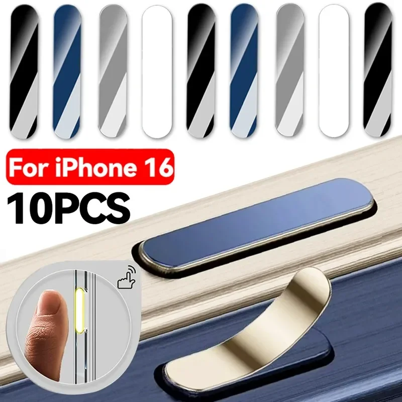 10-2 шт. защитные пленки из закаленного стекла для кнопок камеры IPhone 16 ProMax/16 Plus/16 Pro