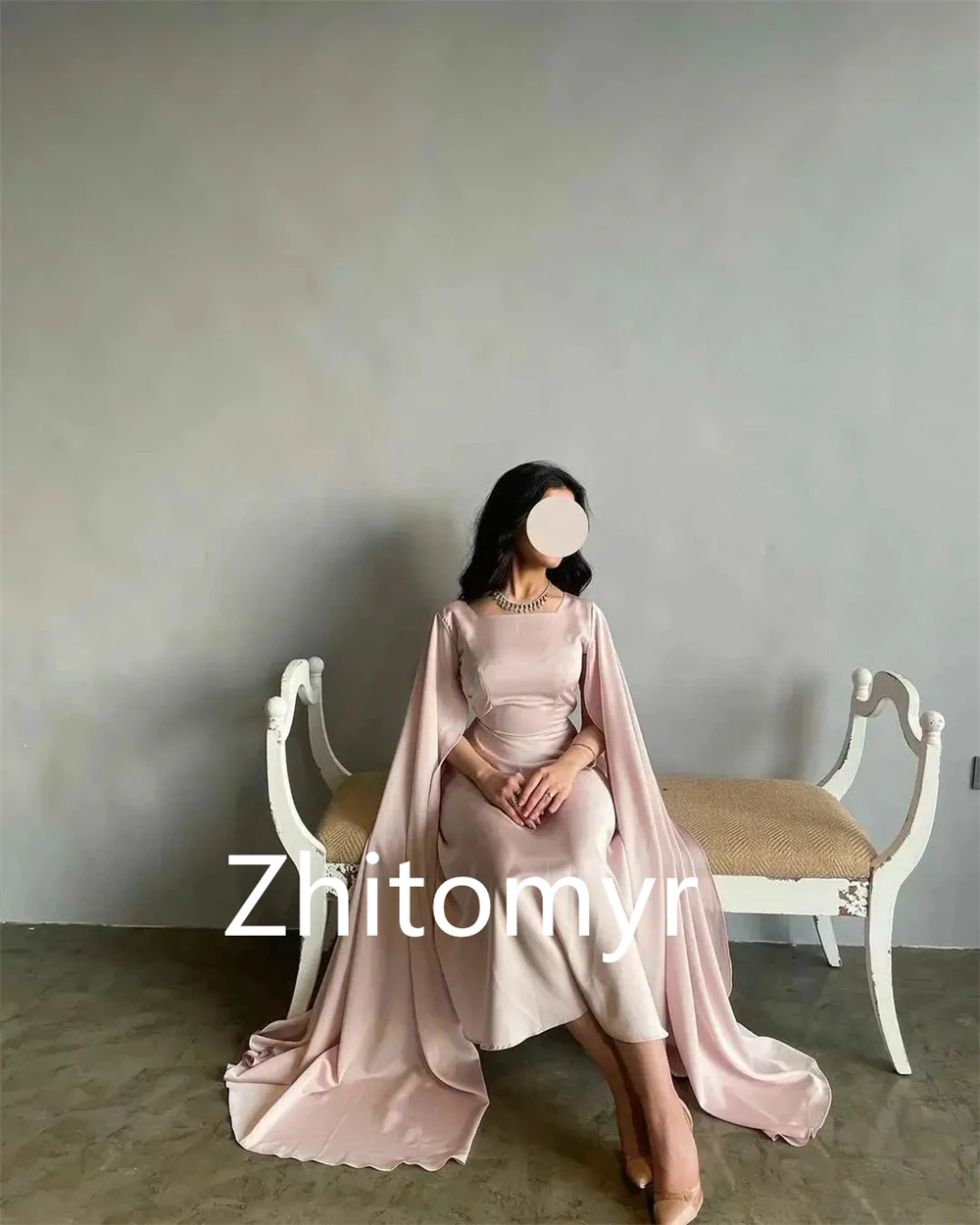 Индивидуальные простые размеры квадратные платья Quinceanera трапециевидной формы