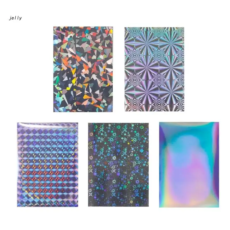 

448C Kpop Photcocard Protections Sleeves Holographics Clear Board Game Sleeves Trading Card Sleeve Protectors for Women Men