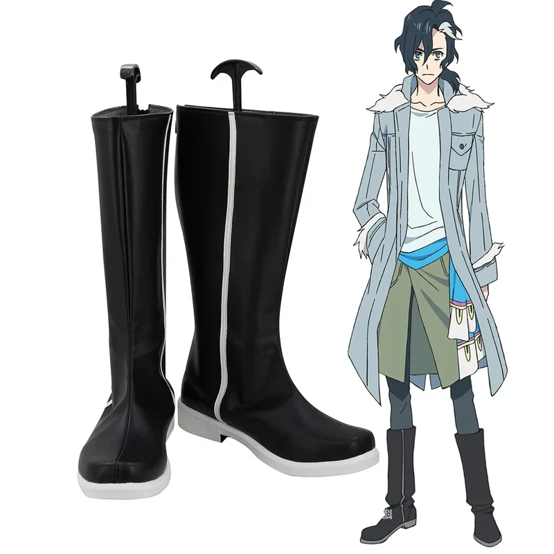 Обувь для косплея Yuliy Sirius the Jaeger Jirov черные ботинки изготовленные на заказ унисекс
