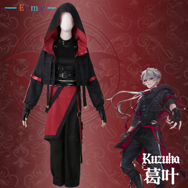 

EIME Yutuber Vtuber Kuzuha Cosplay Costume Fancy Party Suit Coat Shirt Pants Halloween Carnival Uniforms Custom Made