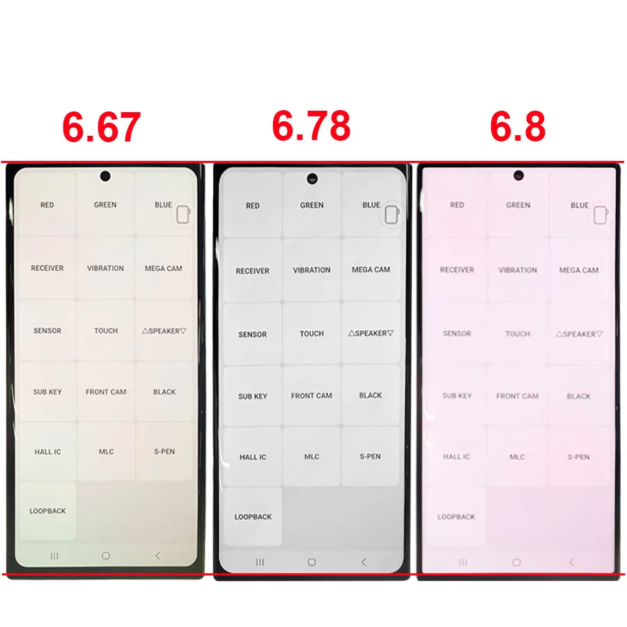 Фото AMOLED-дисплей 6,8 дюйма, 120 Гц для Samsung Galaxy S24 Ultra, сенсорный ЖК-экран с рамкой, замена дисплея, поддержка S Pen, SM-S928 №3