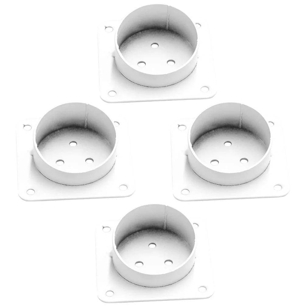 

4pcs Metal Furniture Feet Connector Table Leg Mounting Furniture Leg Mounting Kit Table Leg Mounts