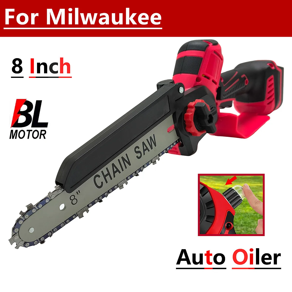 

Электрическая цепная пила Milwaukee 8 дюймов аккумуляторная