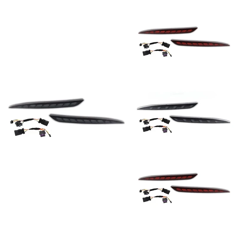 

1 Pair New Dragon Scales Turning Light For Tesla Rear Bumper Light Rear Fog Light Retrofit