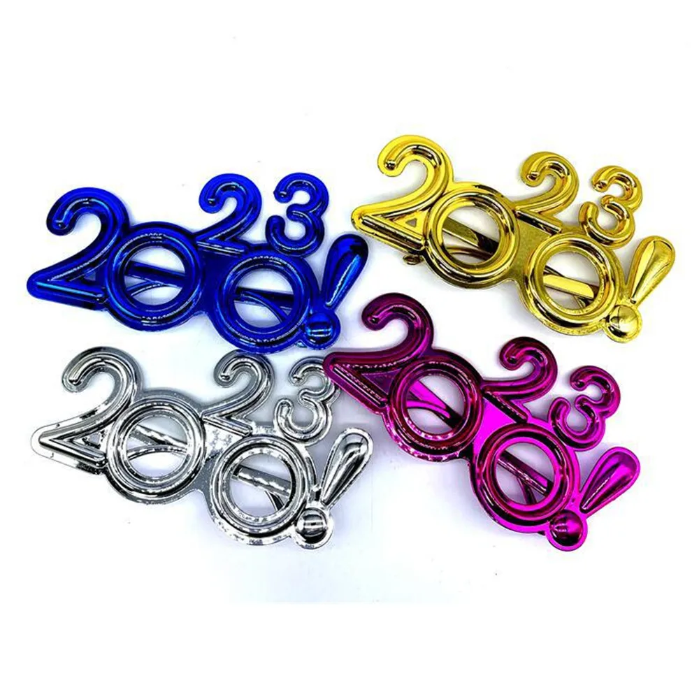 Новинка 2023 очки для новогодней вечевечерние выступлений реквизит кабины лет