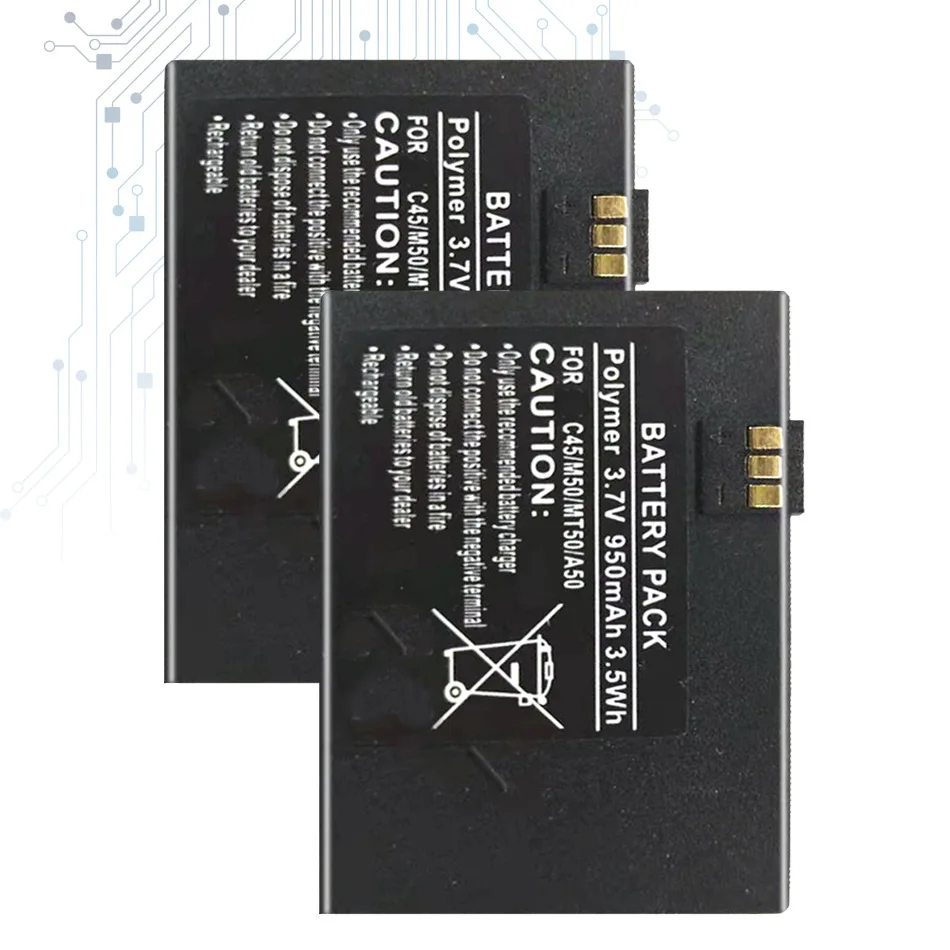 

Battery 950mAh for SIEMENS 1168 2118 3118 C45 M50 MT50 A50