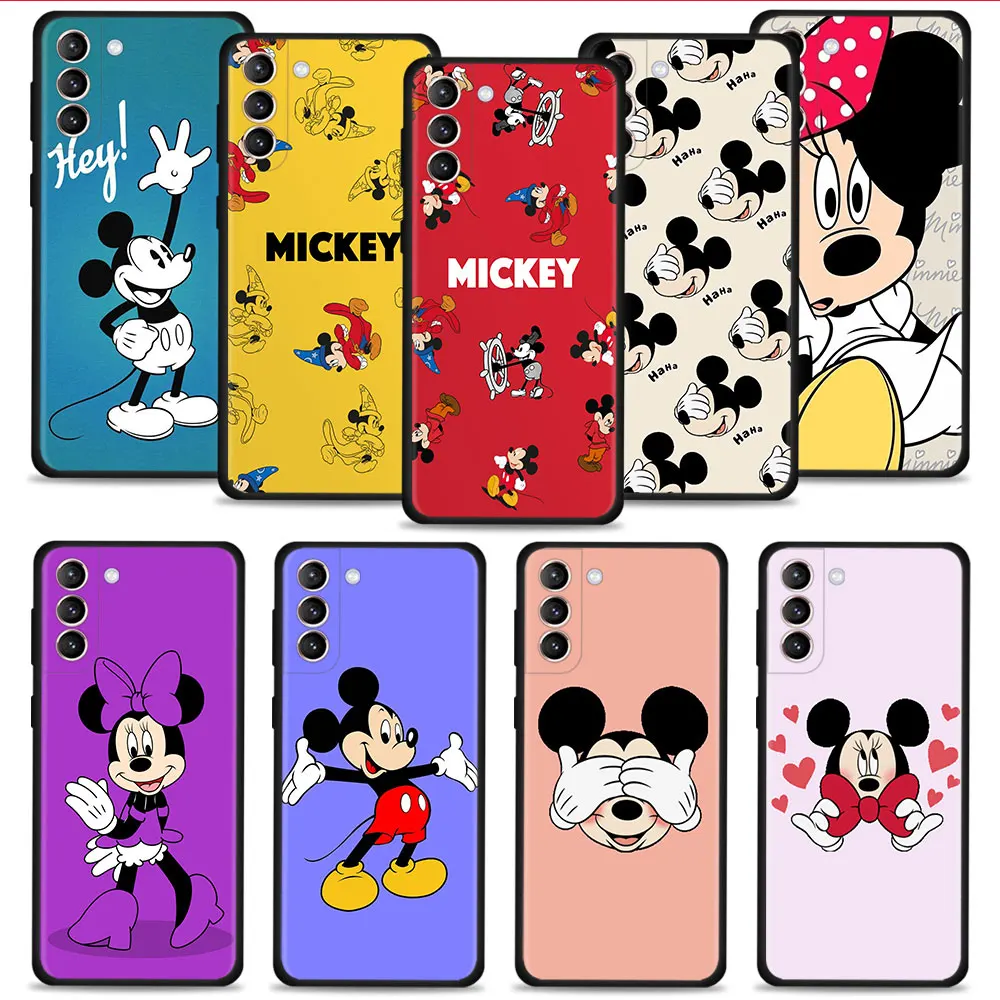 

Case For Samsung Galaxy S22 S21 S20 Ultra FE S22 S21 S10 S9 S8 Plus S10e Note 20Ultra 10Plus Cover Minnie Mickey Mouse Comics