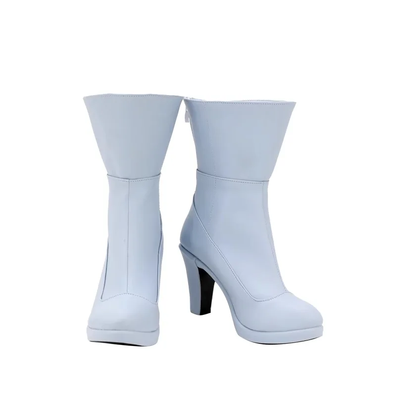 Аниме Ковбой Бибоп Фей Валентин Обувь для косплея Белый костюм Сапоги из