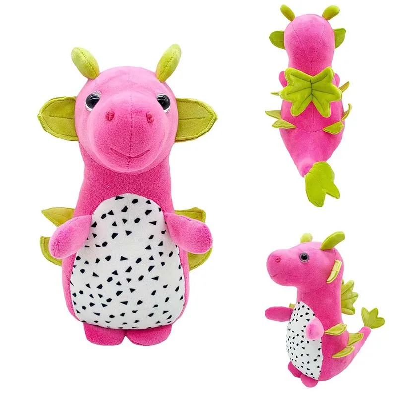 

25cm dragon fruit Dinosaur Plush Doll children's gift