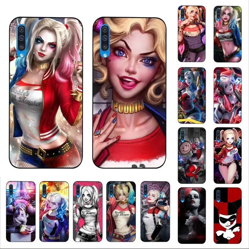 

BANDAI Clown girl Harley Quinn Phone Case for Samsung A51 01 50 71 21S 70 10 31 40 30 20E 11 A7 2018