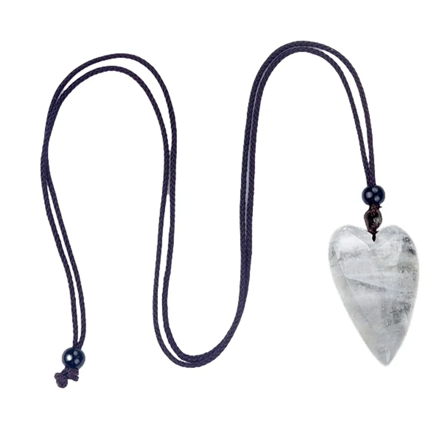 Женская цепочка-чокер с прозрачными кристаллами 25x40 мм