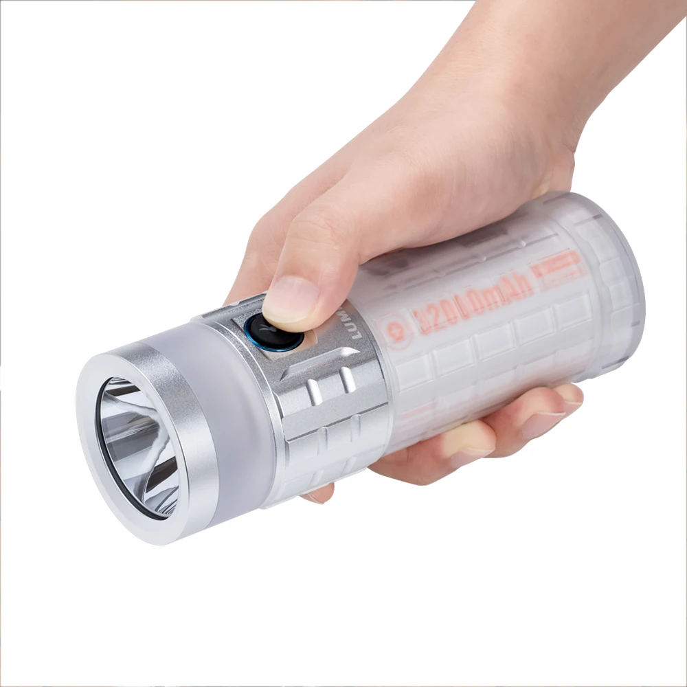 Светодиодный фонарик Power Bank типа C