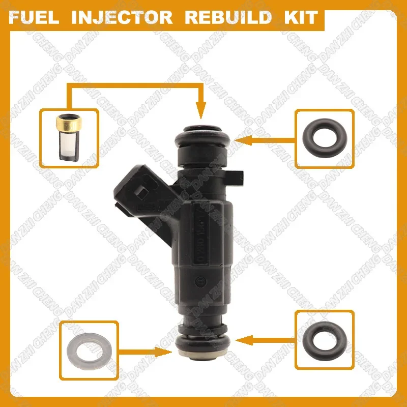 Уплотнения топливных форсунок Ремонтные фильтры уплотнительного кольца для