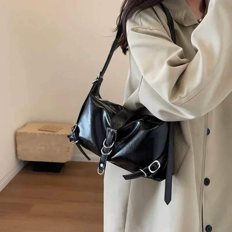 

Bags for Women High Quality Women's Bag New Fashion Simplicity High-capacity Advanced Sense Shoulder Bag Solid Versatile Handbag