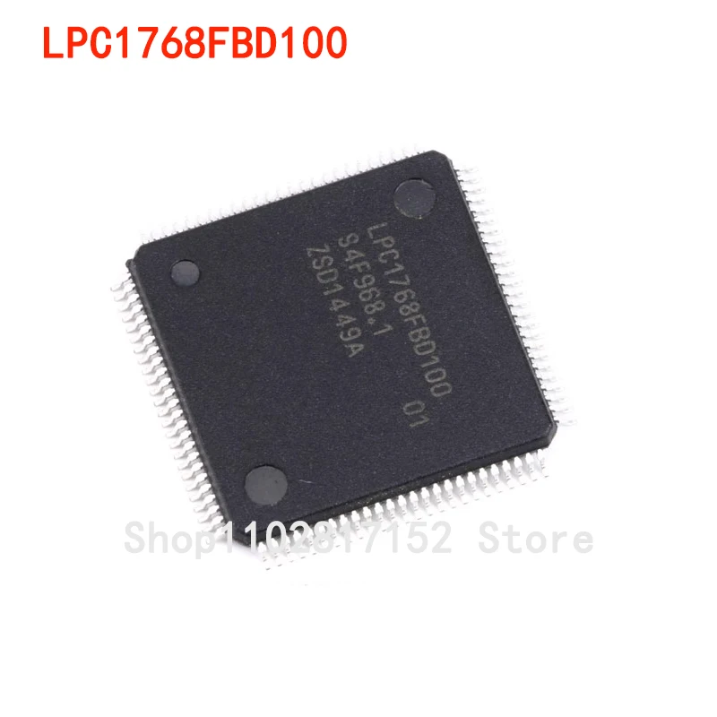 

32-битный микроконтроллер LPC1768FBD100 CORTEX M3 LQFP-100
