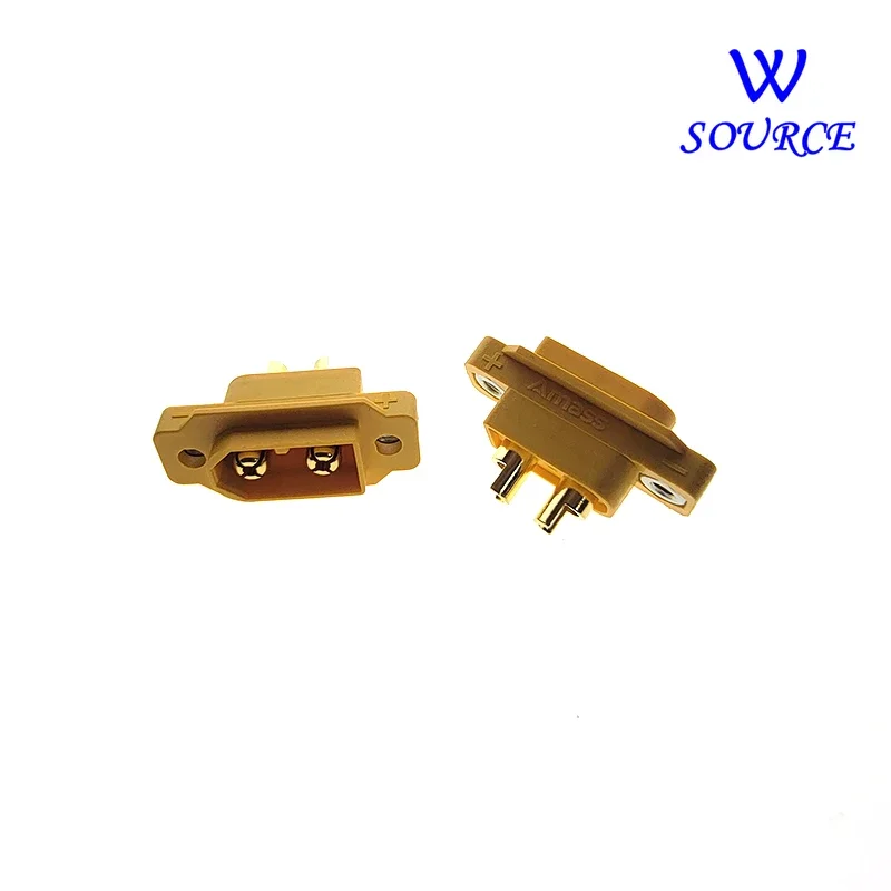 XT60 XT60E-F XT60E-M Разъем для литиевой батареи Мужской Женский Позолоченный штекер типа
