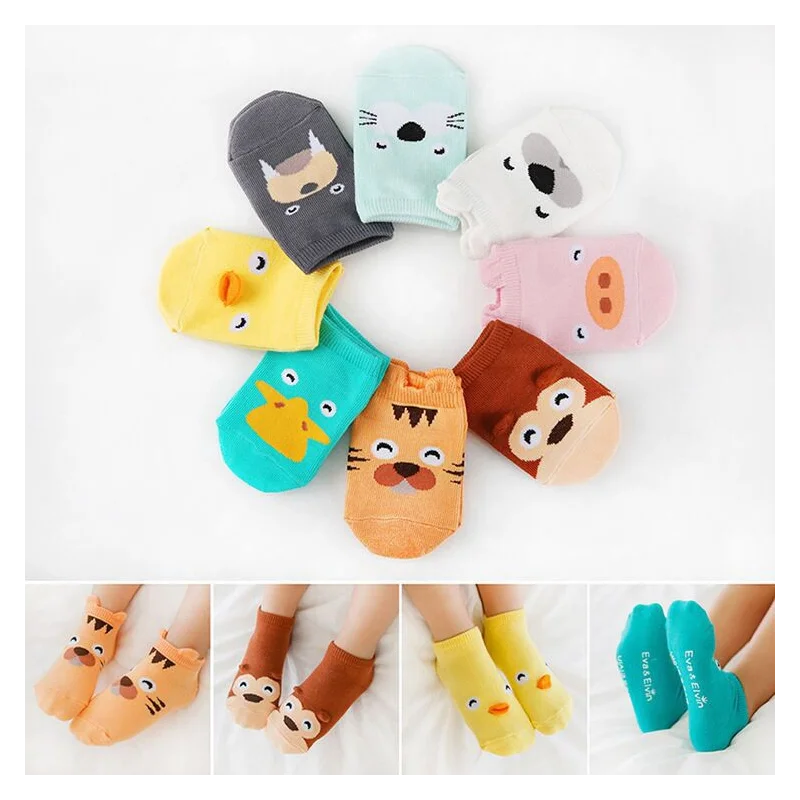 

Newborn Kid Sock Non-slip Animal Style Baby Boy Girl Floor Socks