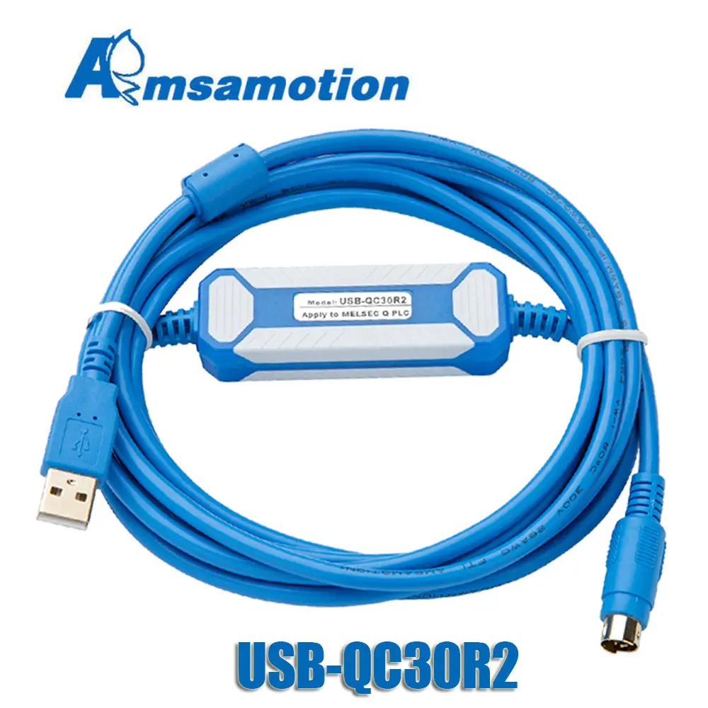 

USB-QC30R2+ Suitable For Mitsubishi Q Series Programming Cable Data Download Communication Cable Optical Isolation Type