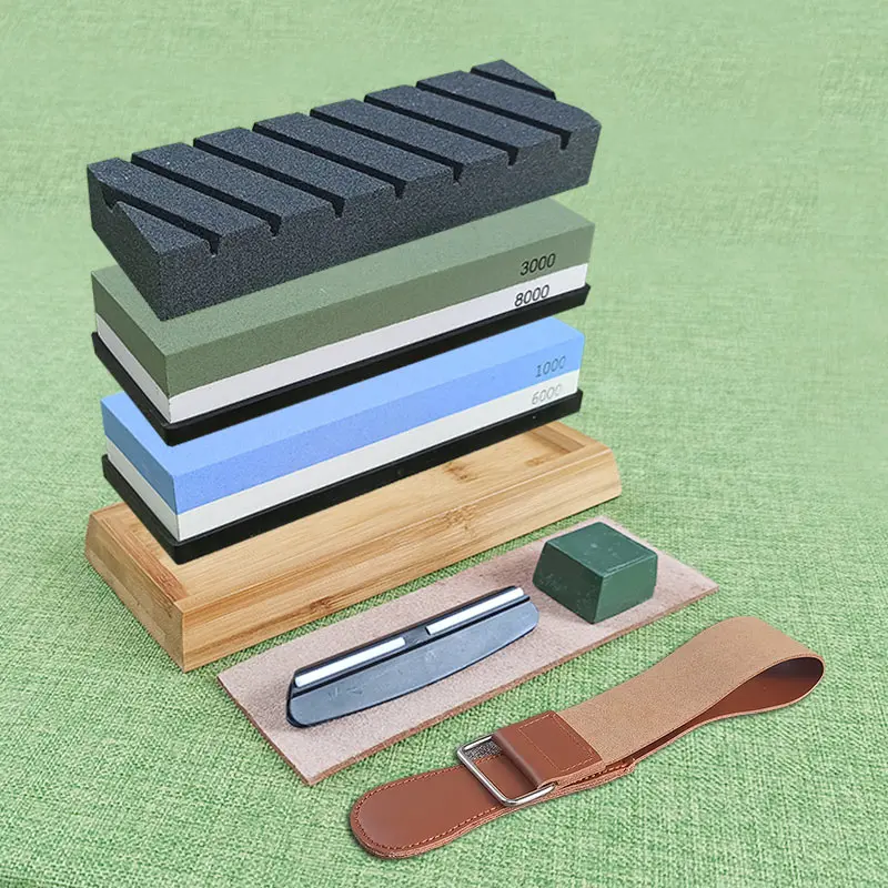 Точильный камень для ножей точилка масла полировки зернистость 320 600 1000 1500 3000 8000