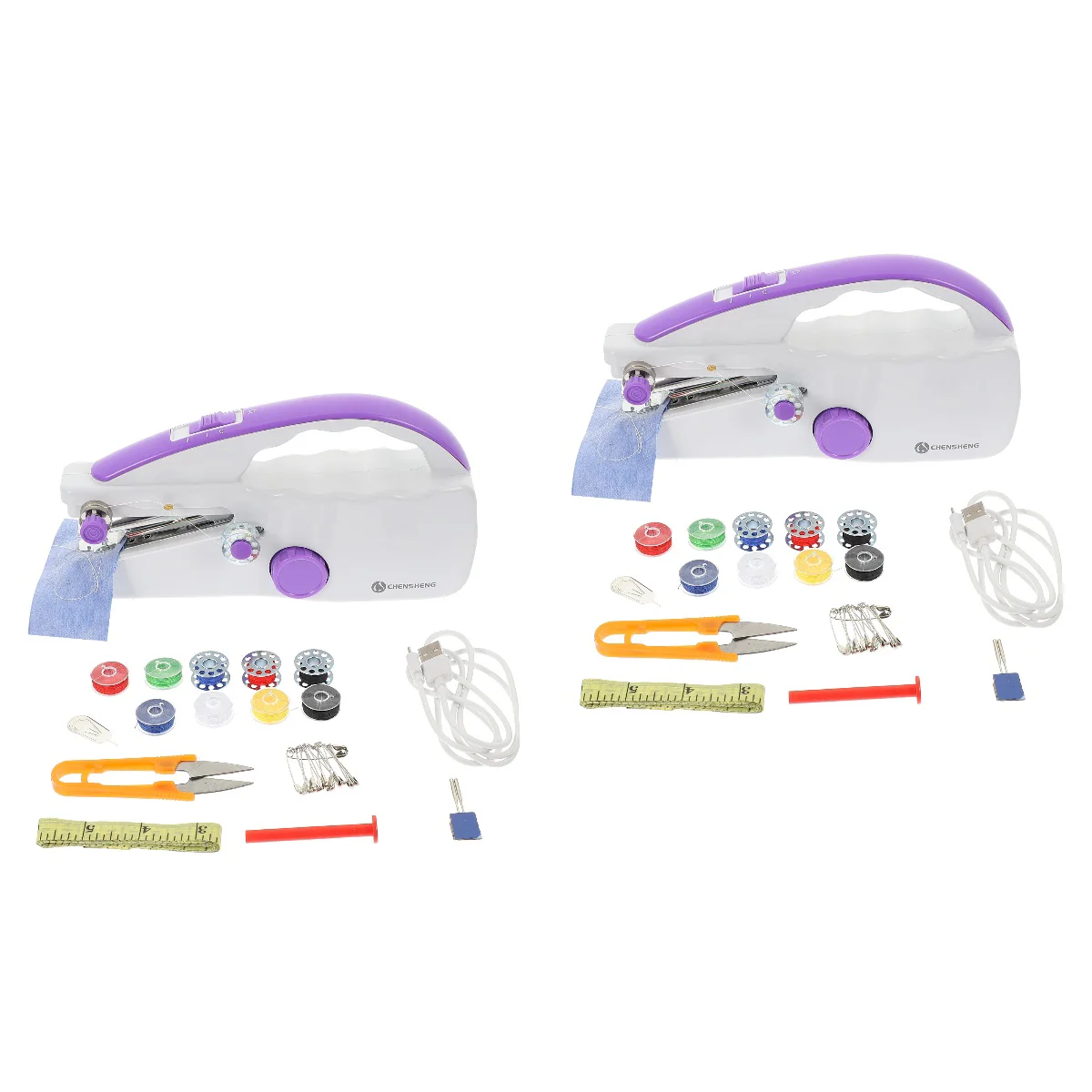 

Sewing Machine Portable Kit Mini Mending Thread Handheld Forhandle Desktop Household Tool Threads Electric Crafting Home