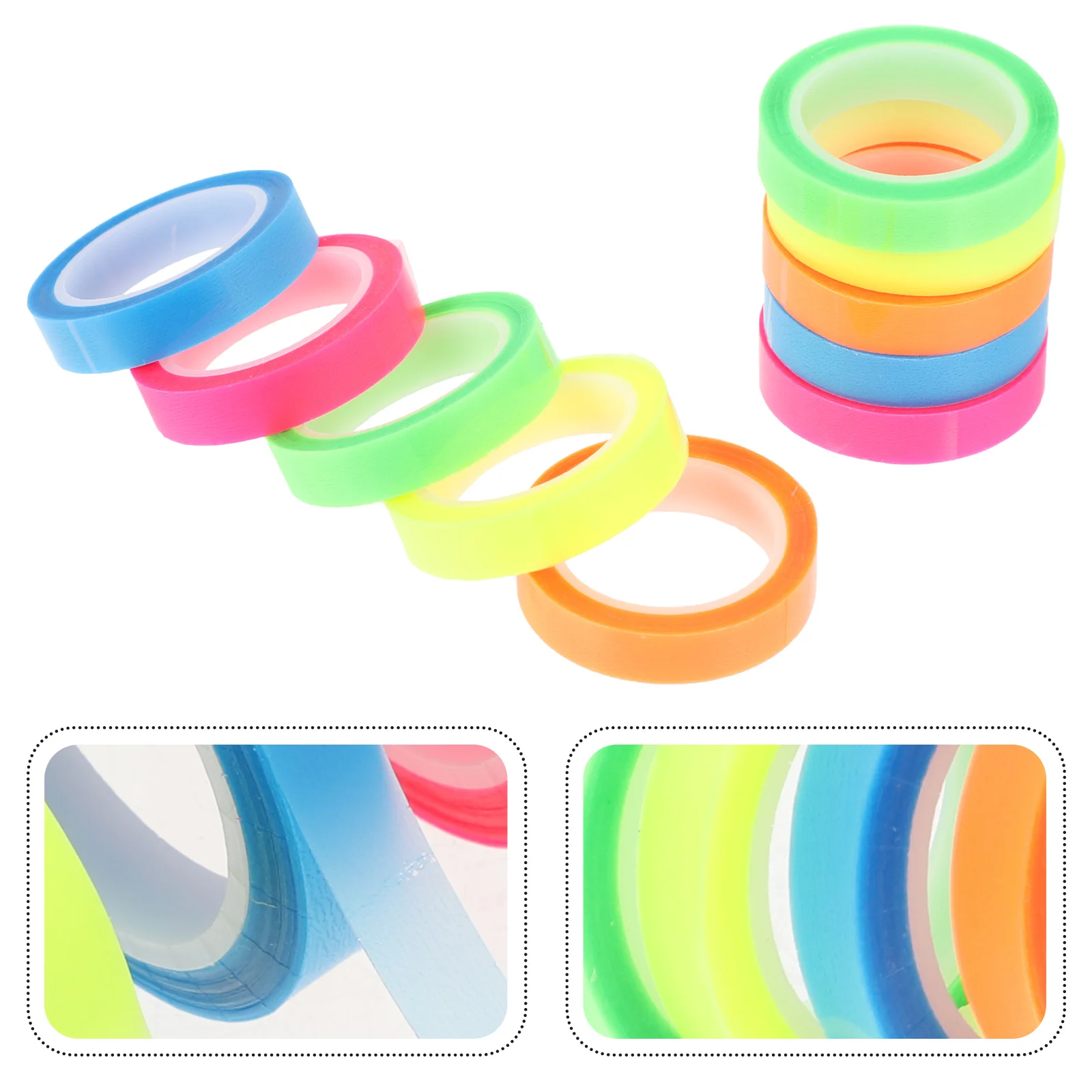 Waterproof Index Sticker Household Page Marker Transparent Reading Tapes Annotating Highlighter Book Annotation Page Paper Clear