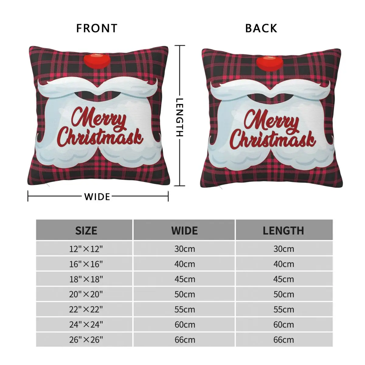 Наволочка с Рождеством мягкий полиэстер чехол для подушки декор лось Санта