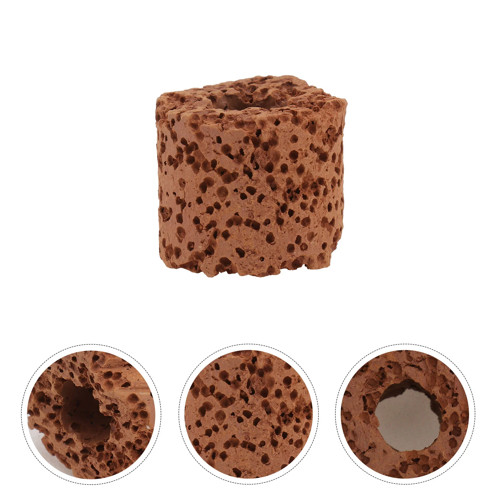 

30pcs Waterweed Fixing Ring Planting Gravity Ring Pottery Craft (Dark Red)