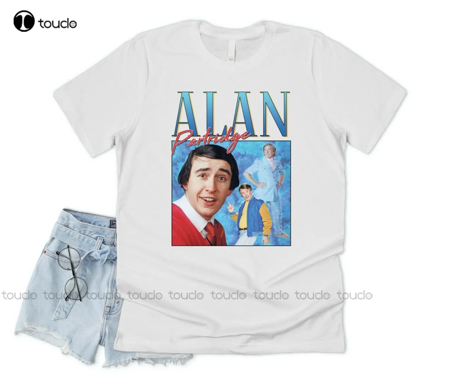 

Забавная ретро-футболка для мужчин и женщин Alan Partridge футболка дань памяти Uk Tv Icon, Стив кооган в стиле 80-х годов, унисекс