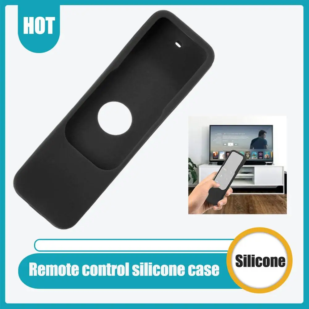 Противоскользящий силиконовый чехол для Apple TV 4K/4-го поколения Siri Remote Control