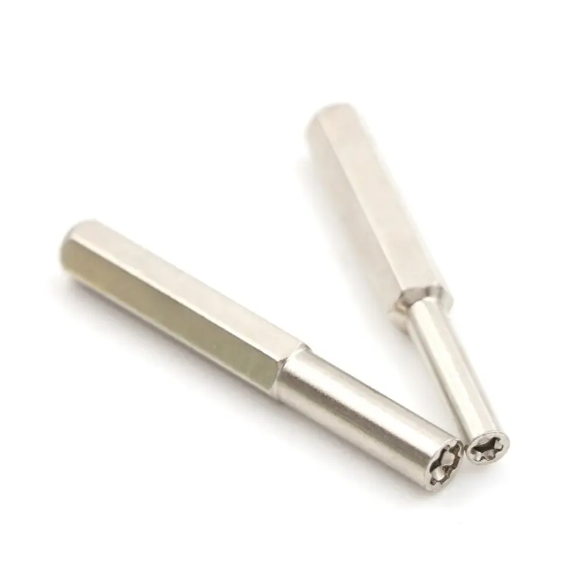 

3.8mm 4.5mm Stainless Steel Security Screwdriver Tool Bit Gamebit Hex Tool Bit For N64/NGC For SNES Console For Game Cartridge