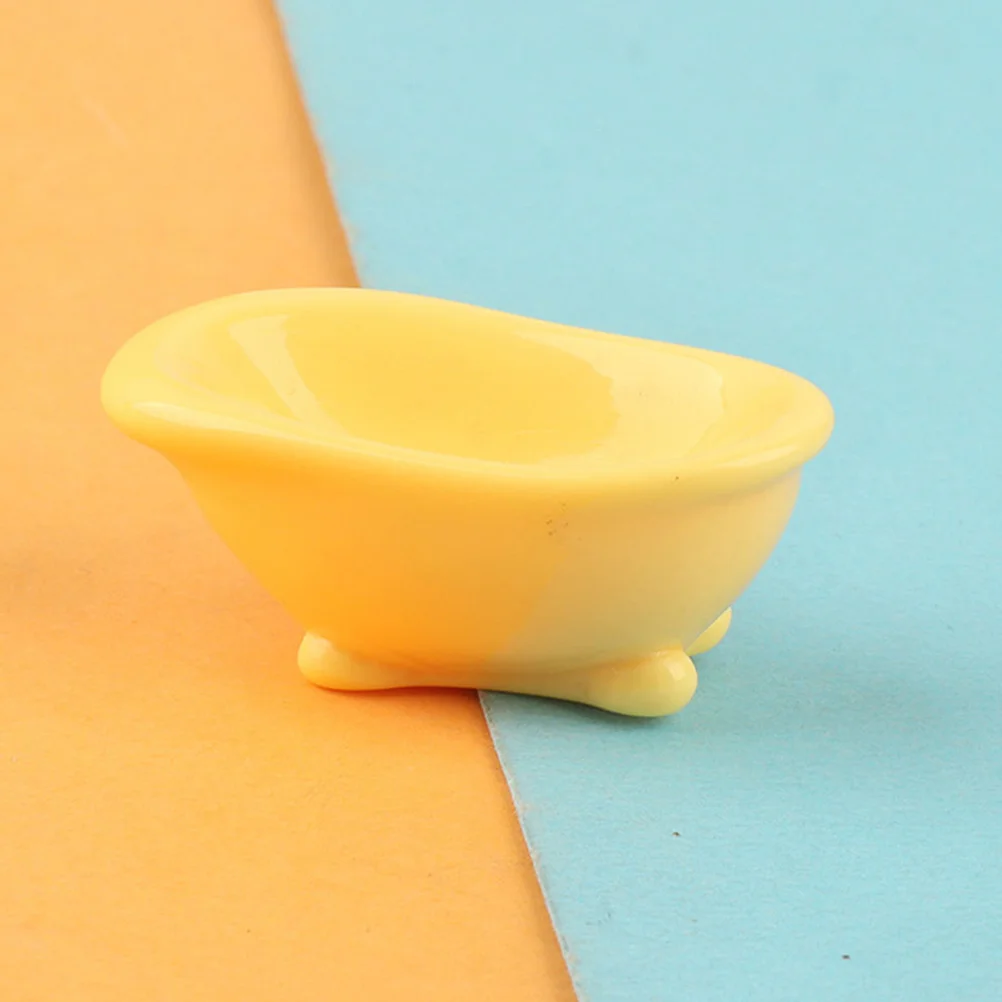 6 шт. ванна микро пейзаж миниатюрная модель для ванной комнаты украшения мебель