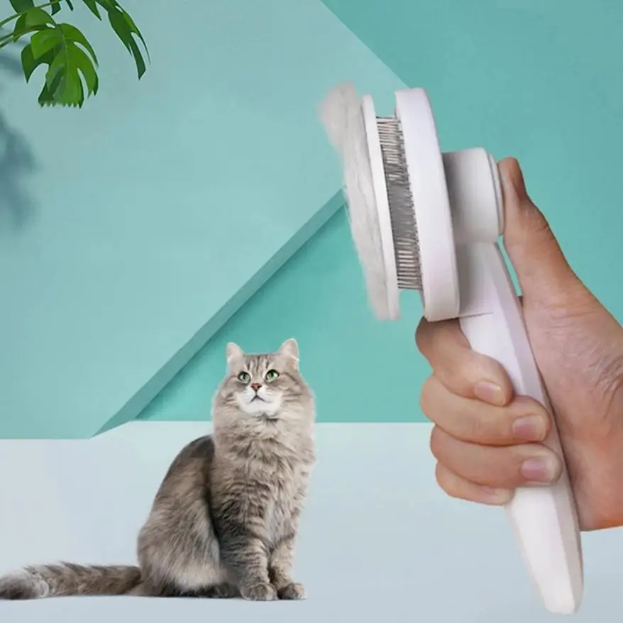 

Pet Cat Comb Clean Knotting Needle Comb Cat and Dog Hair Removal Comb