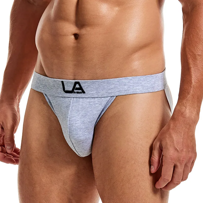 

Brand Men Thongs G-Strings Cotton Men Underwear Super Sexy Low-Rise T-Back Male PantiesGay Lingerie Man Jockstrap Underpants