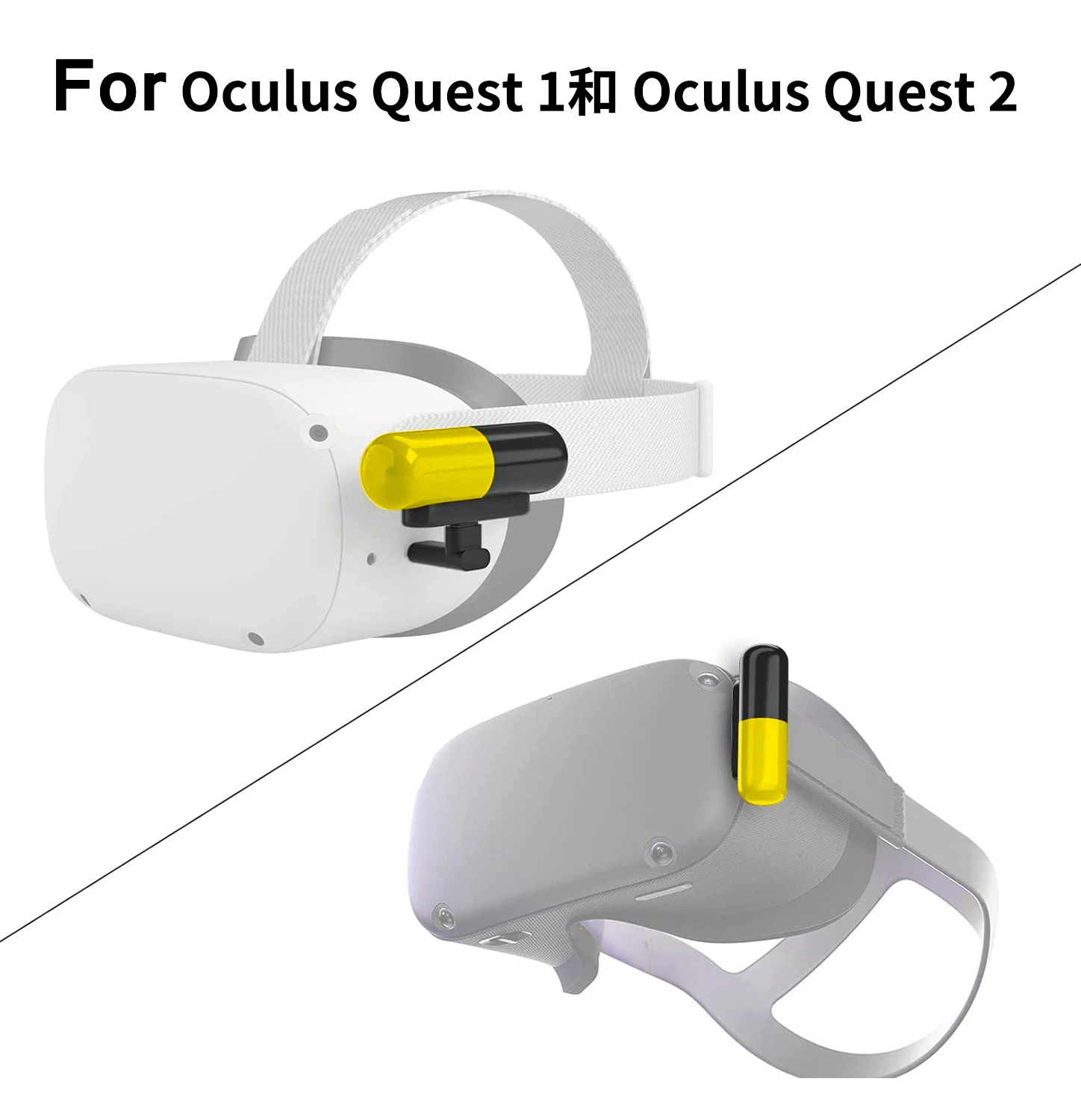 

3300mAh Type-C Charger For Oculus Quest 2 Battery Pack Fast Charging VR Headset Power Bank For Meta Oculus Quest 2 Accessories