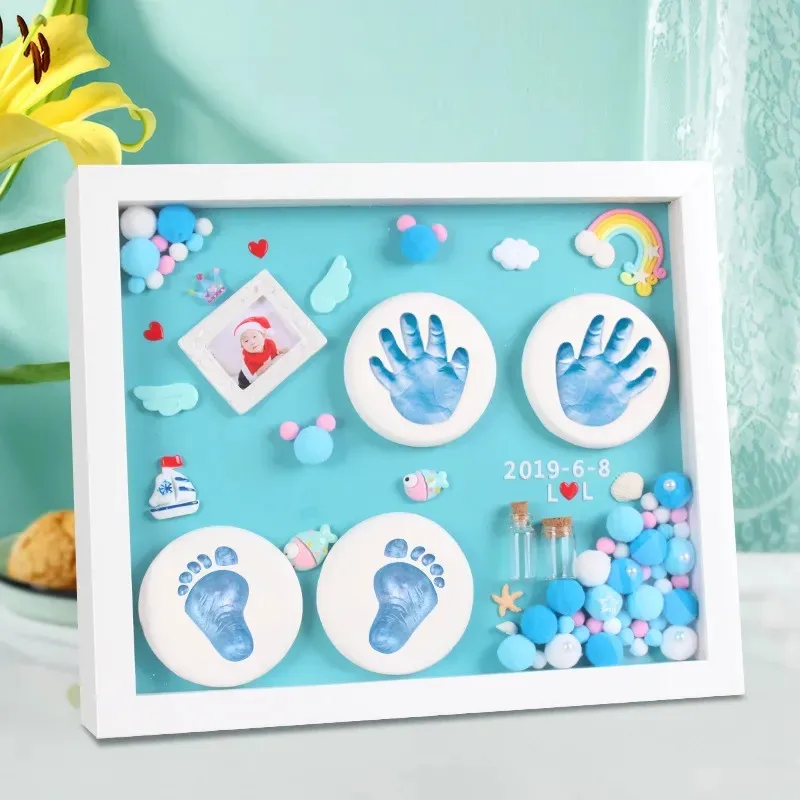 Детский сувенир Lanugo ручной и грязевой отпечаток своими руками креативный