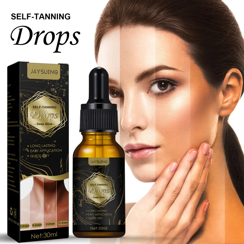 

Tanning Essence Sun-free Natural Moisturizing Care serum Help Black Skin Healthy Complexion Essential Oil Natural Tan Skin